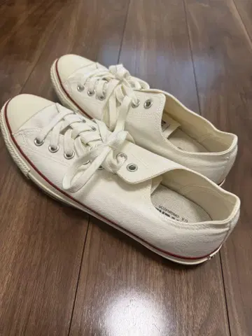 CONVERSE ALL STAR 화이트 로우컷