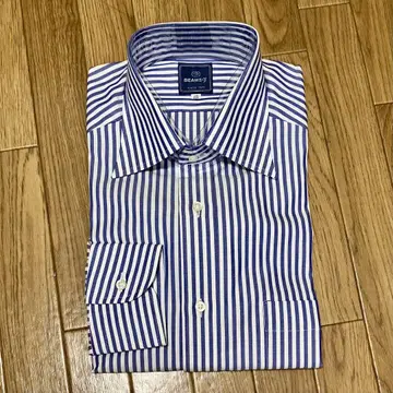 빔즈F 남성용 선염 런던 스트라이프 셔츠 BEAMS F SHIRTS