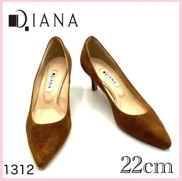 Diana 다이애나 펌프스 스틸레토 스웨이드 카멜 1312