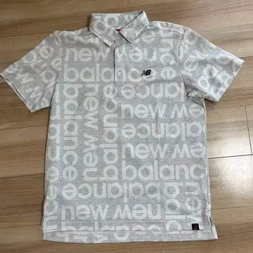 New Balance 골프 피케 셔츠 화이트