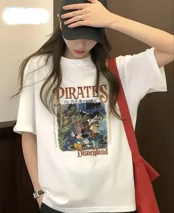 캐리비안의 해적 빅 사이즈 티셔츠