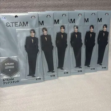 &TEAM 엔팀 K 아크릴 스탠드 클리어 스탠드 6개 세트
