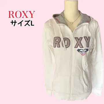 ROXY 집업 후드티 레트로 y2k 서프 스타일 로고 L