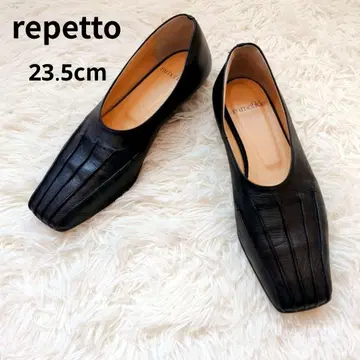 m.matilde 엠 마틸다 가죽 플랫슈즈 repetto 블랙
