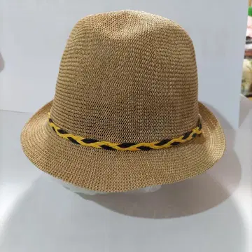 한신 타이거즈 정품 베이지 페도라 햇 블레이드 부착 사이즈 58cm