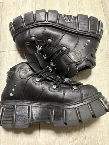 newrock 통굽 부츠