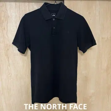 THE NORTH FACE 블랙 남성용 피케 셔츠 S 사이즈