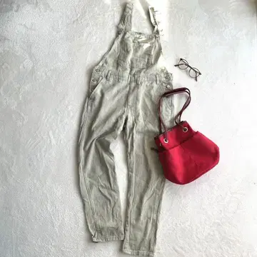 WORKS 올인원 살로펫 오버롤 캐주얼 데님 M