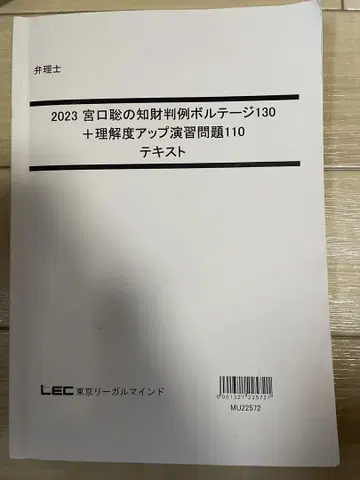 2023 지재판례 볼테이지130 미야구치 선생님