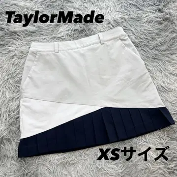 테일러메이드 플리츠 스커트 스트레치 이너 팬츠 그레이 네이비