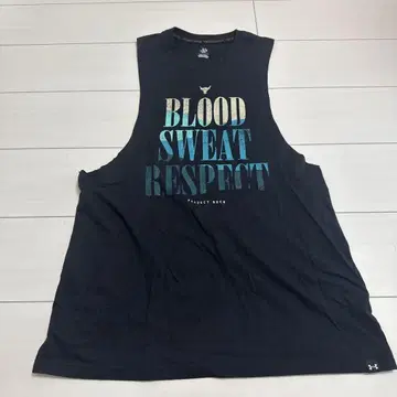 Under Armour Project Rock 탱크탑 L 블랙
