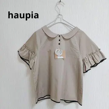 택 포함 새상품 haupia 하우피아 카라 풀오버 정가 1.1만 상의