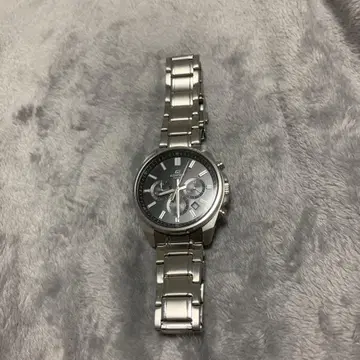 EDIFICE CASIO 카시오 실버 남성용 손목시계