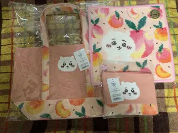 치이카와 (먼작귀) 페일러 토트백, 손수건, 파우치