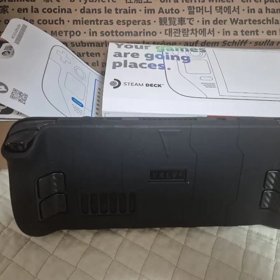 Steam Deck LCD 64GB + SD 512GB on Bunjang Global Site.
