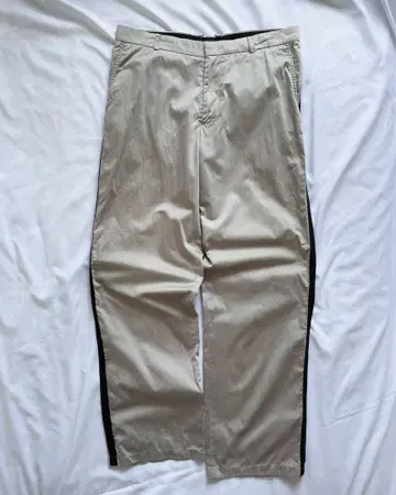 EMPORIO ARMANI Side-Line Cotton Pants