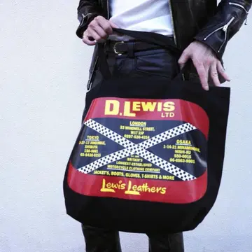 직영점 한정 Lewis leathers 루이스 레더 토트백