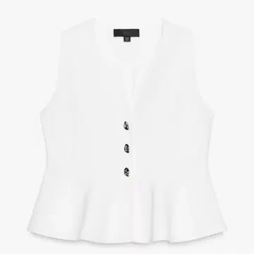 Zara 니트 페플럼 상의