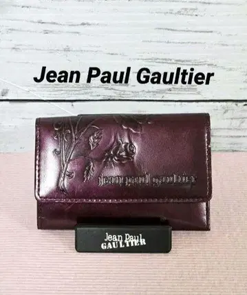 [새상품] Jean Paul Gaultier 뉴 로즈 패턴 키케이스