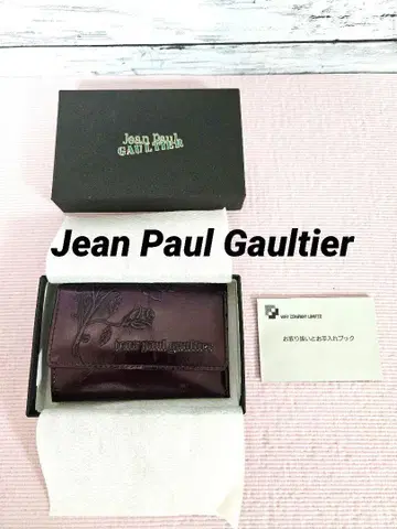 [새상품] Jean Paul Gaultier 뉴 로즈 패턴 키케이스