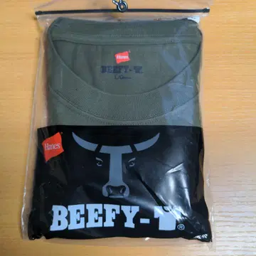 Hanes BEEFY-T 티셔츠 L 사이즈 2색 세트