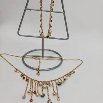 SWAROVSKI 귀걸이와 목걸이 세트