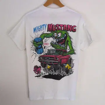 used RAT FINK 프린트 티셔츠 MUSTANG