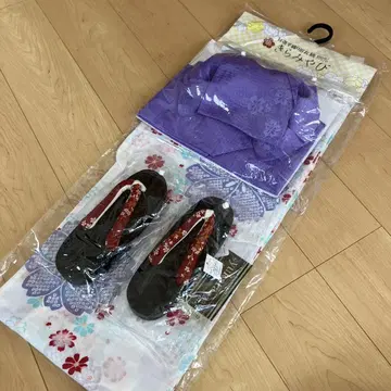 새상품 여성용 유카타 3세트 꽃무늬