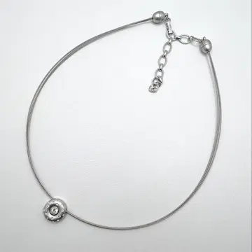 SWAROVSKI 목걸이 초커 43cm~50cm 13g