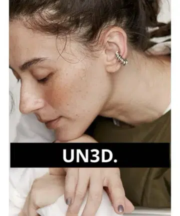 UN3D. 언쓰리드 SWIRLY EARCUFFS M 스왈리 이어커프