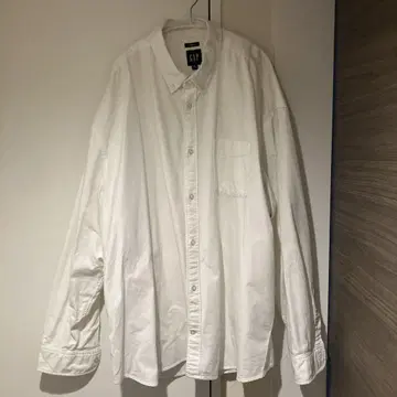 GAP 빅 셔츠 XL 화이트