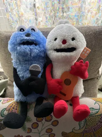 GIGO 한정판 퍼펫 스슨 앉은 자세 BIG 봉제 인형 스슨 논논 세트