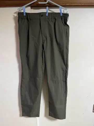 오니츠카타이거 팬츠 카키 S 사이즈
