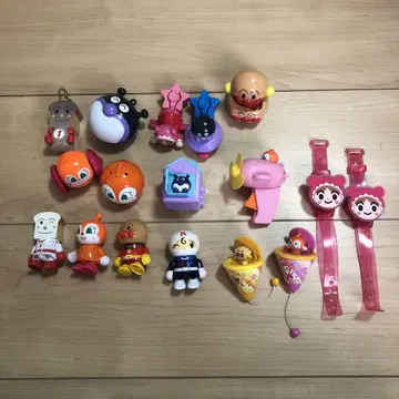 [ 익명 발송 ] 호빵맨 캐릭터 가챠가챠 완구 세트