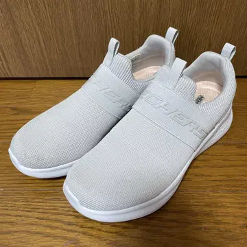 Skechers 슬립온 라이트 그레이 24.5cm