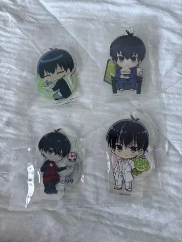 블루 록 아크릴 스탠드 이사기 요이치 도쿄 타워 한정판 먹방 영화 기타