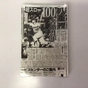 초슬로우 100호 기념 특집 야에가시 유키오 카드
