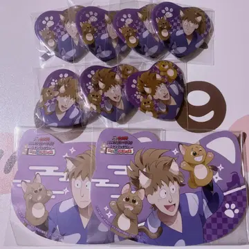닌타마 란타로 하치야 사부로 후와 라이조 난자타운 하트 캔뱃지 특전