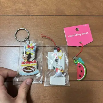 [미사용 새상품] 디즈니 스트랩 3종 세트
