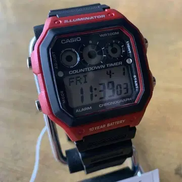 새상품 카시오 CASIO 스탠다드 손목시계 AE-1300WH-4A