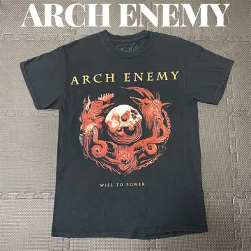 레어 ARCH ENEMY 티셔츠 라이브 투어 T