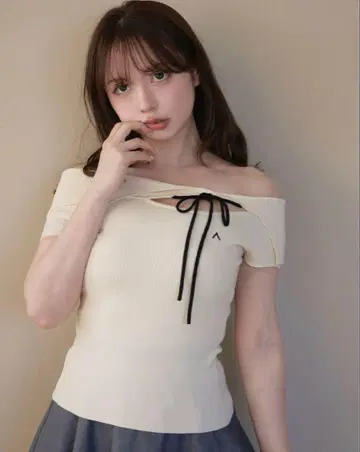 andmary Amari ribbon tops