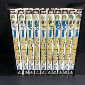 미래전대 타임레인저 렌탈 DVD 특촬 TV 드라마 전권 완결 세트