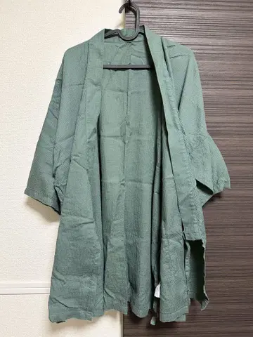 무인양품 진베이 리오셀 혼방 와플 직물