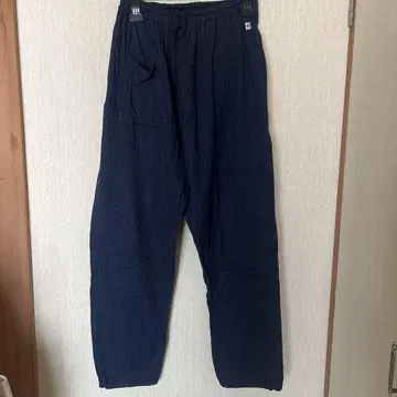 우나기노네도코 MONPE 데님 크레이프 몸빼 L