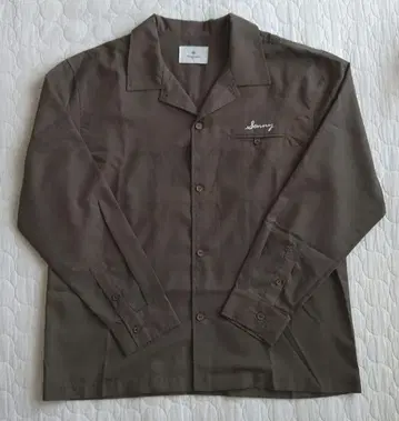 URBAN RESEARCH Sonny Label 긴팔 셔츠 올리브색