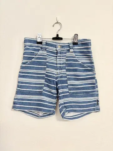 BLUE BLUE 마린 블루 보더 숏팬츠