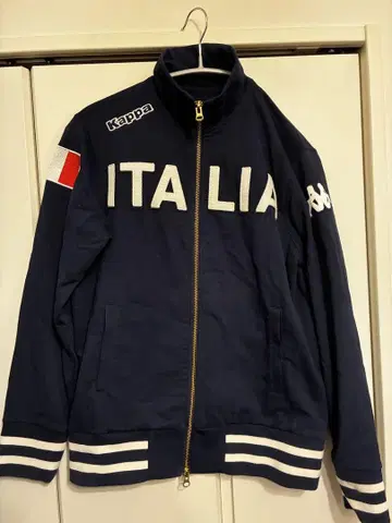 kappa 풀 집업 후드티 (후드 없음)