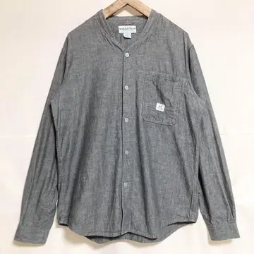 L 사이즈! SASSAFRAS 베이스 월 셔츠