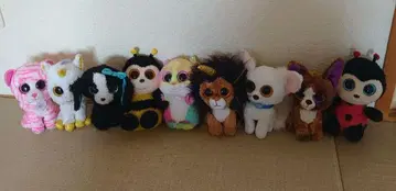 ty 동물 봉제 인형 9개 세트